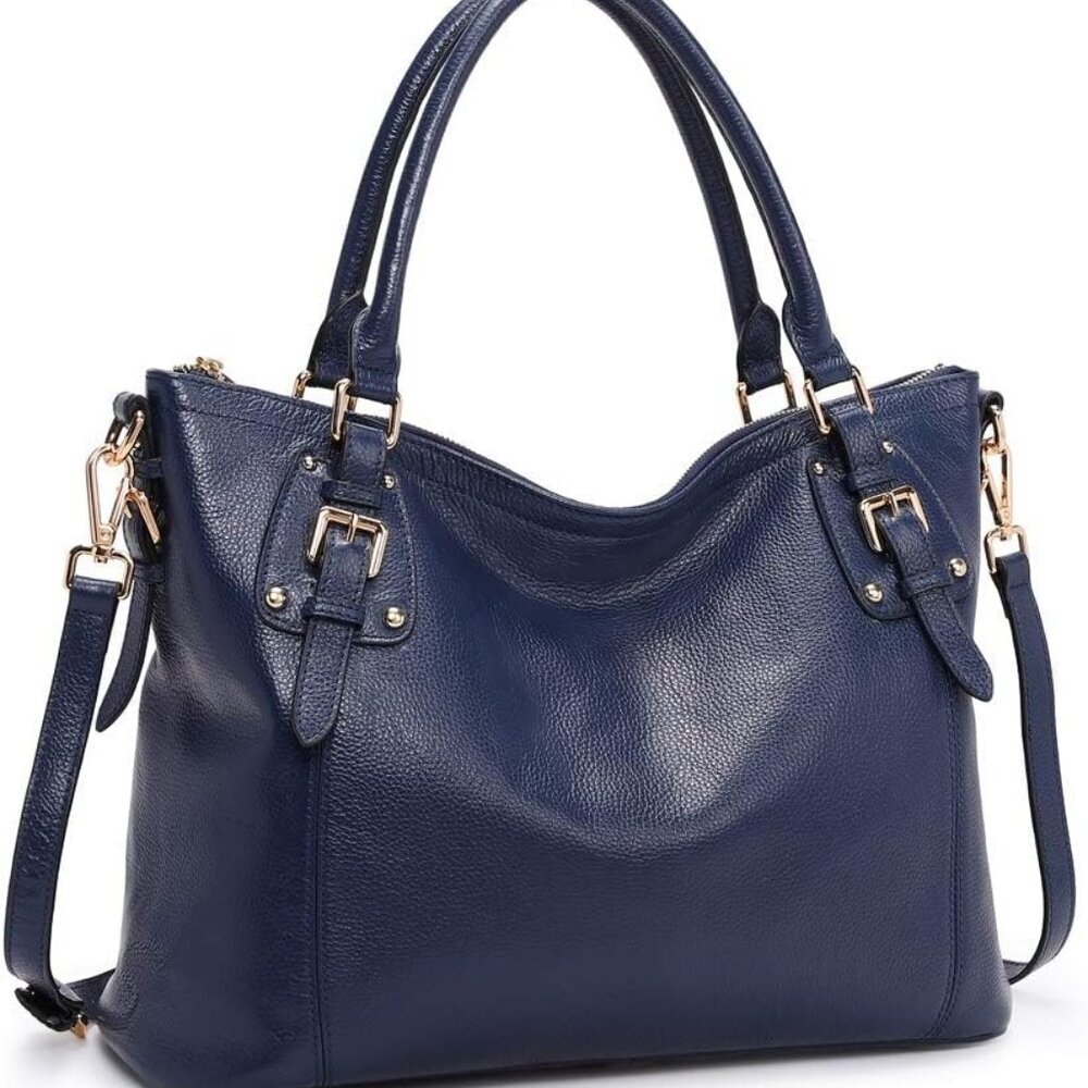Leather Handbags Tote Shoulder Bag for Woman Satchel Designer Purse Top Handles